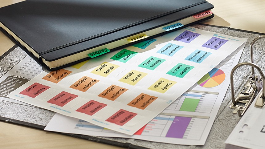 Removable Printable Tabs | Avery